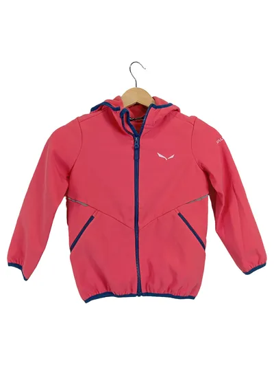 SALEWA Kinder Softshelljacke Mädchen Outdoor Pink Gr. 116