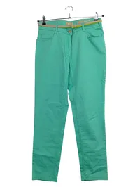 BRAX Damen Stoffhose Stretch Casual Baumwolle Türkis Gr. 38 1