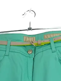 BRAX Damen Stoffhose Stretch Casual Baumwolle Türkis Gr. 38 3