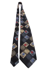 BABISTA Herren Krawatte Seide Mehrfarbig Business Elegant Grafisch Blumenmuster 1