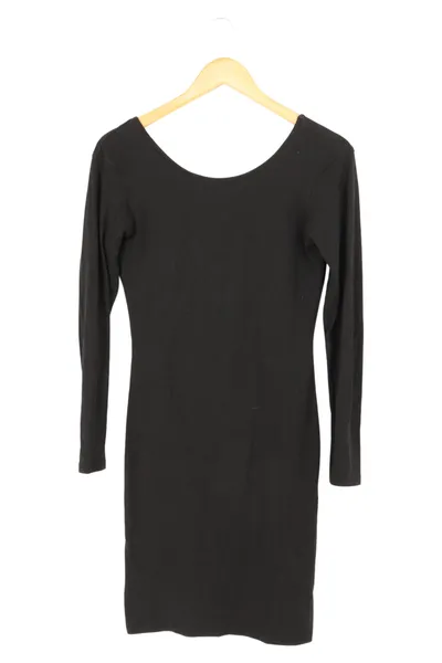Just Female Damen Freizeitkleid Basic Langarm Schwarz Gr. 38/M