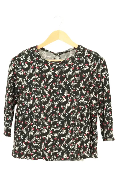 MAX&CO. Damen Langarmshirt Blumenmuster Mehrfarbig Gr. 36/S