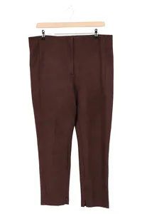 ANN TAYLOR Damen Stoffhose Gr. US 16 / DE 44 Braun Business Casual Hose 1