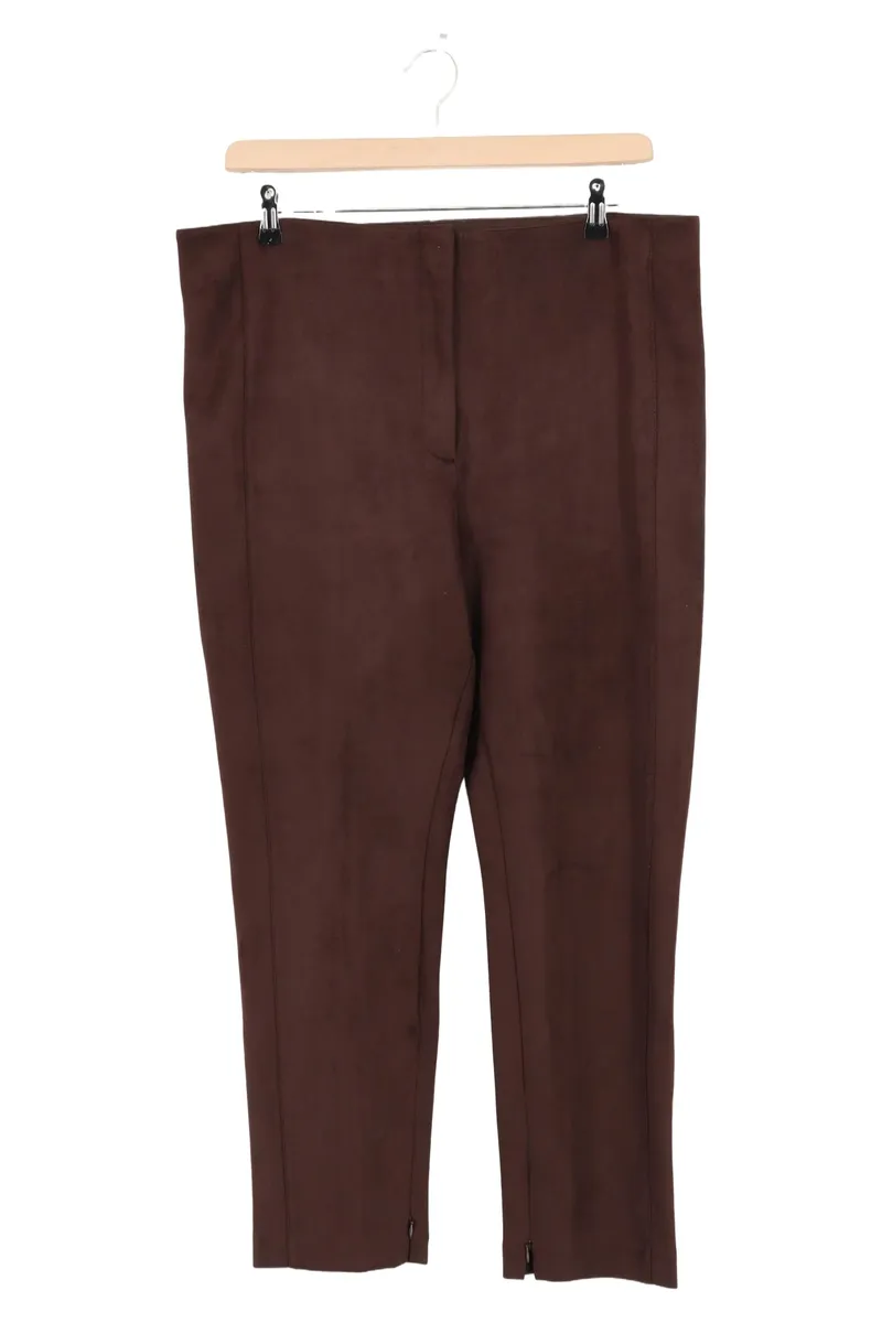 ANN TAYLOR Damen Stoffhose Gr. US 16 / DE 44 Braun Business Casual Hose 1
