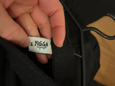 YIGGA Jogginghose Kinder Gr. 146 Schwarz High Performance Sport