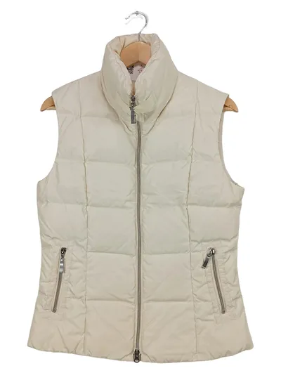 FUCHS SCHMITT Damen Steppweste Daunenweste Gr. 36 Beige Nylon