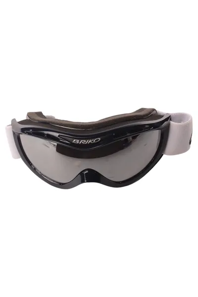 Briko Skibrille Herren Schwarz Snowboardbrille Ski Goggle