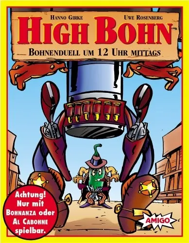 AMIGO High Bohn Bohnenduell um 12 Uhr Mittags Kartenspiel Erweiterung