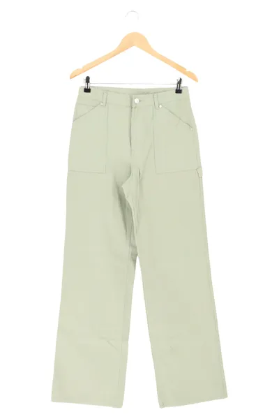 WRSTBHVR Damen Cargohose W28/36/S Grün Casual Urban Streetwear
