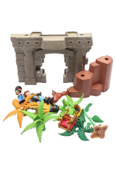 PLAYMOBIL Spielfiguren-Set Kinder Mehrfarbig Tropisch
