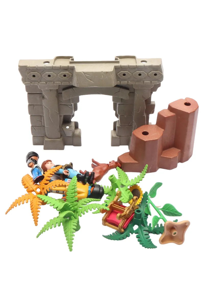 PLAYMOBIL Spielfiguren-Set Kinder Mehrfarbig Tropisch 1