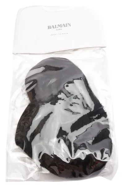 BALMAIN Haarteil Haarknoten Chignon Schwarz Elegant Damen Haarverlängerung
