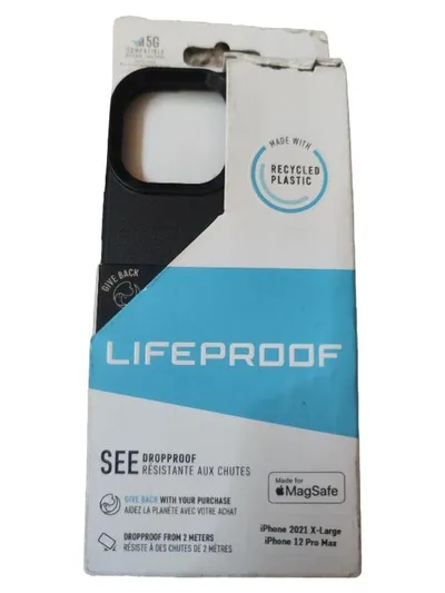 LifeProof iPhone 12 Pro Max Hülle Schutzhülle MagSafe Schwarz