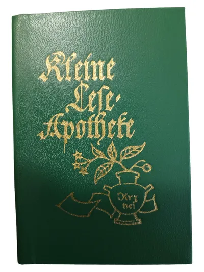 Antiquarisches Buch Kleine Lese Apotheke Hardcover Verlag Deutsch