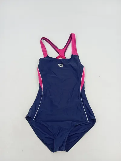 Arena Badeanzug Mädchen Sport Schwimmanzug Einteiler Blau Gr. 164
