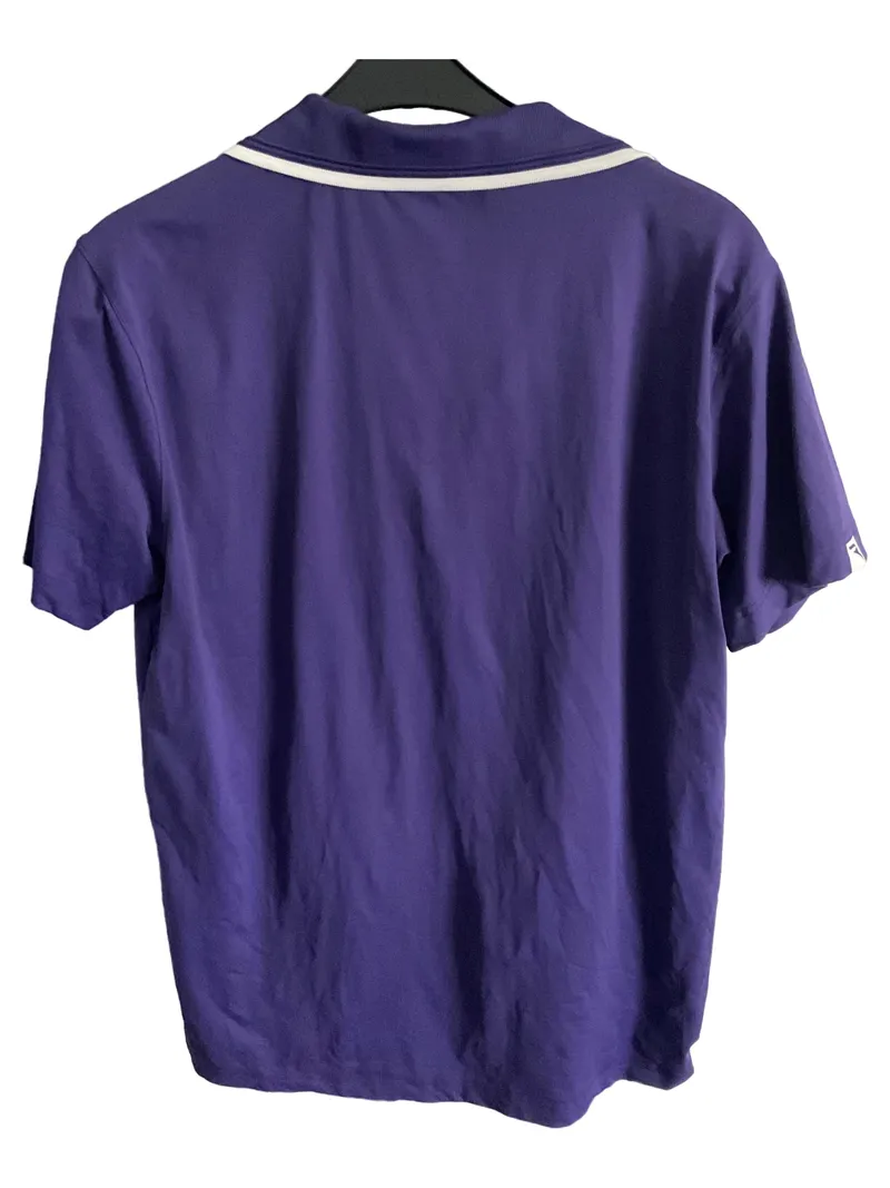 Chervò Poloshirt Herren Gr. 54 Lila Sportlich Kurzarm 2