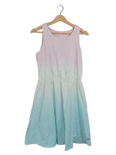 KangaROOS Mädchen Kleid Gr. 170 (14-15 Jahre) Ombre Farbverlauf Baumwolle Casual