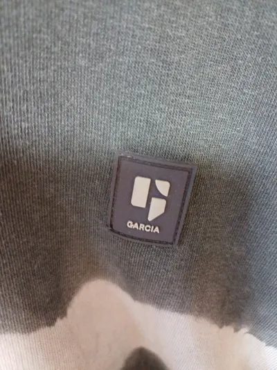 Garcia Hoodie Kinder Gr. 164/170 Grau Batik Kapuzenpullover Baumwolle