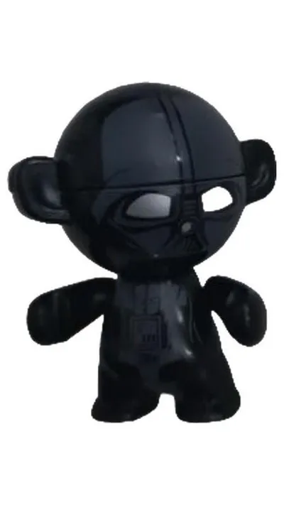 MPG Star Wars Darth Vader Schlüsselanhänger Retro Schwarz 3cm x 4cm