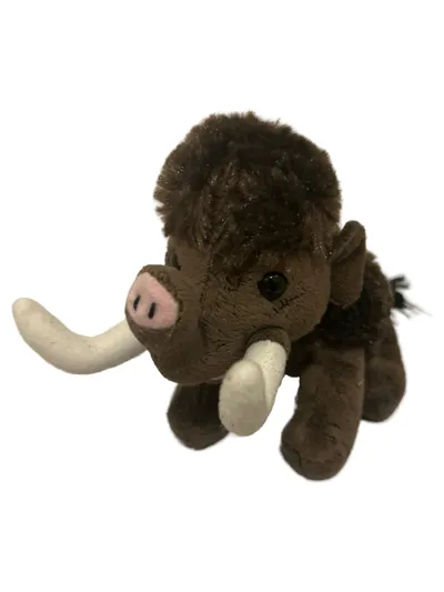 Wild Republic Mammut Kuscheltier Plüschtier Wildtiere Braun 17 cm