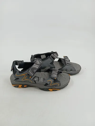 Jack Wolfskin Outdoorsandalen Kinder Gr. 34 Grau Outdoor Sandalen