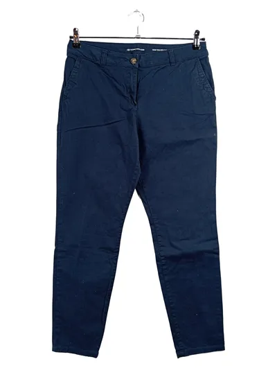 Tom Tailor Damen Chino Stoffhose Slim Fit Blau Gr. 38 W29