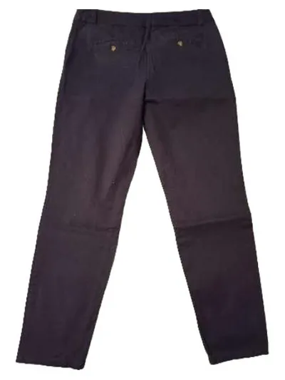 Tom Tailor Damen Chino Stoffhose Slim Fit Blau Gr. 38 W29