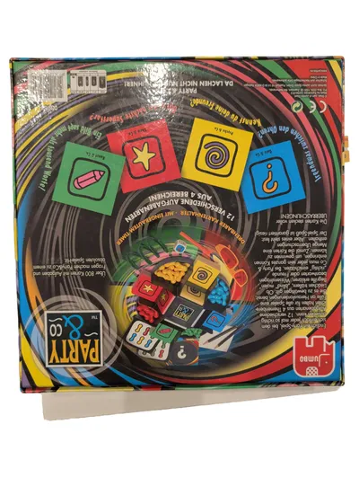 Jumbo Party & Co Partyspiel Gesellschaftsspiel 800 Karten Quiz Timer