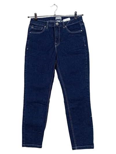 Collection L Damen Jeans Regular Fit Gr. 36 Blau Baumwolle