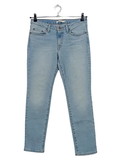Levi's Damen Jeans Superlow Skinny W28 L28 Hellblau Stretch
