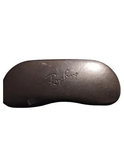 Ray-Ban Brillenetui Hartschale Schutzhülle Schwarz Original 16 cm