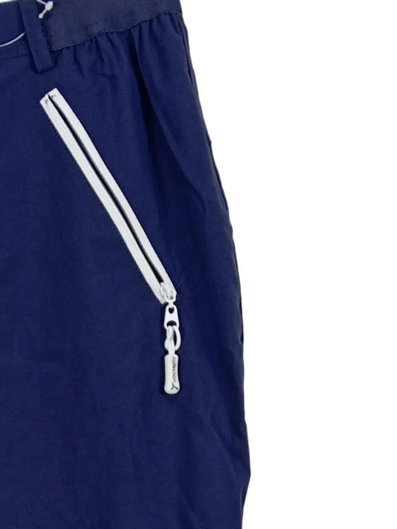 Collection L Damen Outdoorhose Blau Gr. 36 Reißverschluss-Taschen 2