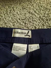 Collection L Damen Outdoorhose Blau Gr. 36 Reißverschluss-Taschen 4