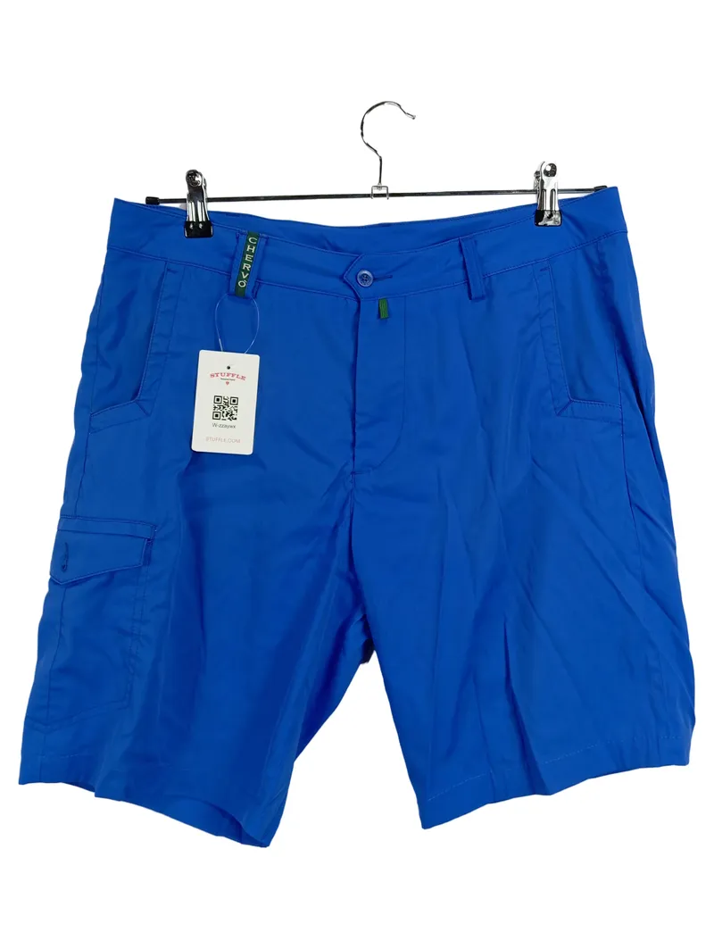 Chervò Herren Cargo Shorts Größe 52 Blau Sportlich Outdoor 1