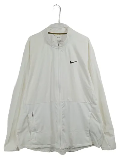 Nike Herren Trainingsjacke Laufjacke Weiß Gr. XXL Sportjacke