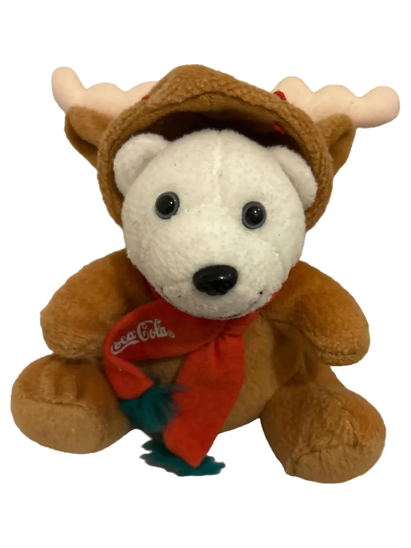 Coca-Cola Eisbär Kuscheltier Plüsch Weihnachten Sammler 17 cm 1