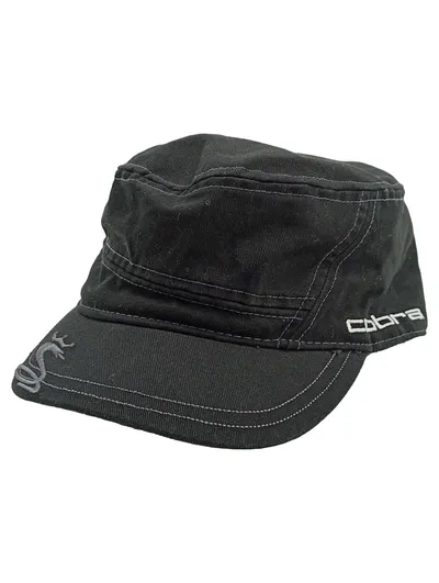 Cobra Golf Cap Military Style Schwarz Baumwolle Stickerei Unisex