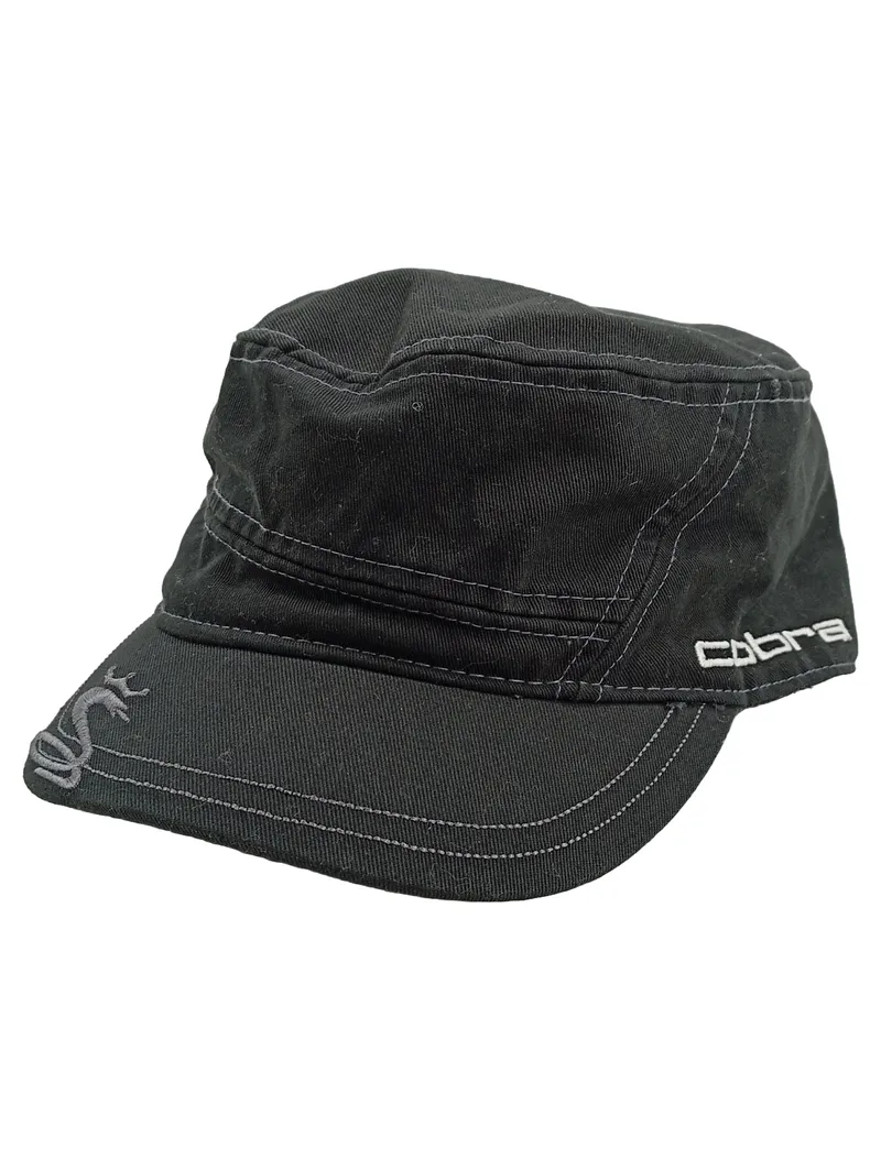 Cobra Golf Cap Military Style Schwarz Baumwolle Stickerei Unisex 1