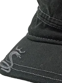 Cobra Golf Cap Military Style Schwarz Baumwolle Stickerei Unisex 3
