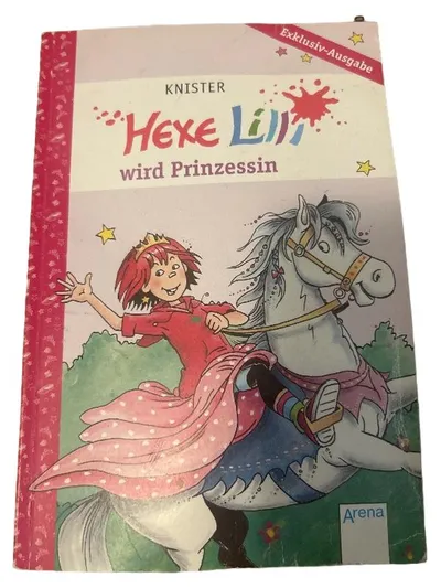 Hexe Lilli wird Prinzessin Knister Arena Kinderbuch Exklusiv-Ausgabe