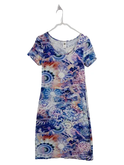 TRIGEMA Damen Freizeitkleid Gr. S Mehrfarbig Viskose Made in Germany