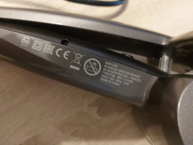 BaByliss C1200E Lockenstab Curl Secret Ionic Automatisch Grau 5