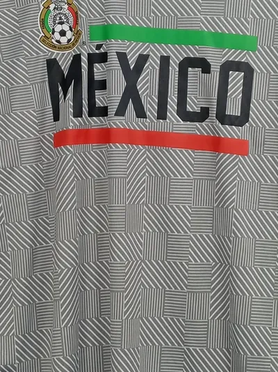 Mexiko Nationalmannschaft Fußball Trikot Herren Gr. L Grau Selección Nacional
