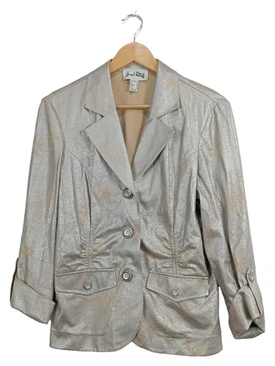 Joseph Ribkoff Damen Blazer Gr. 40 Gold Metallic Elegant