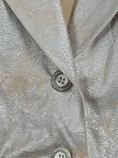 Joseph Ribkoff Damen Blazer Gr. 40 Gold Metallic Elegant
