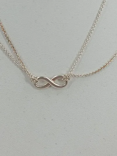 Tiffany & Co. Infinity Halskette Sterlingsilber 925 Damen 40cm
