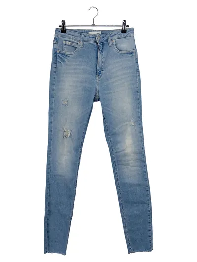Calvin Klein Jeans Damen Slim Fit Stretch Baumwolle Blau W29