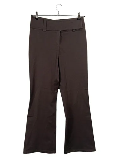 c.a.r.o. Damen Anzughose Braun Bootcut Business Gr. 38 Stretch