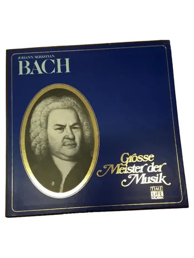 Time Life Johann Sebastian Bach Grosse Meister der Musik Vinyl LP Klassik