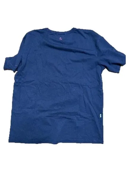 COLOURS & SONS Herren T-Shirt Gr. XL Blau Relaxed Fit Baumwolle 3